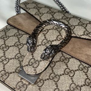 Authentic Gucci Dionysus GG Supreme Mini Bag